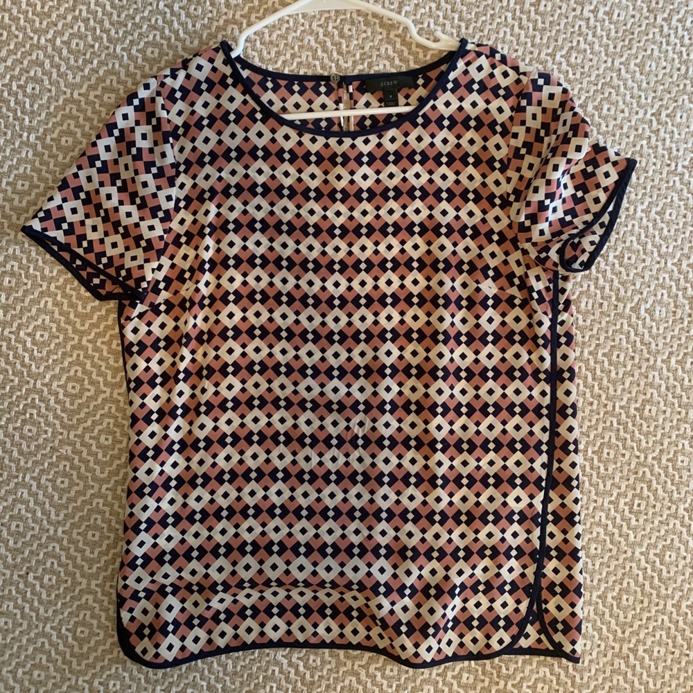 J. Crew Silk Top